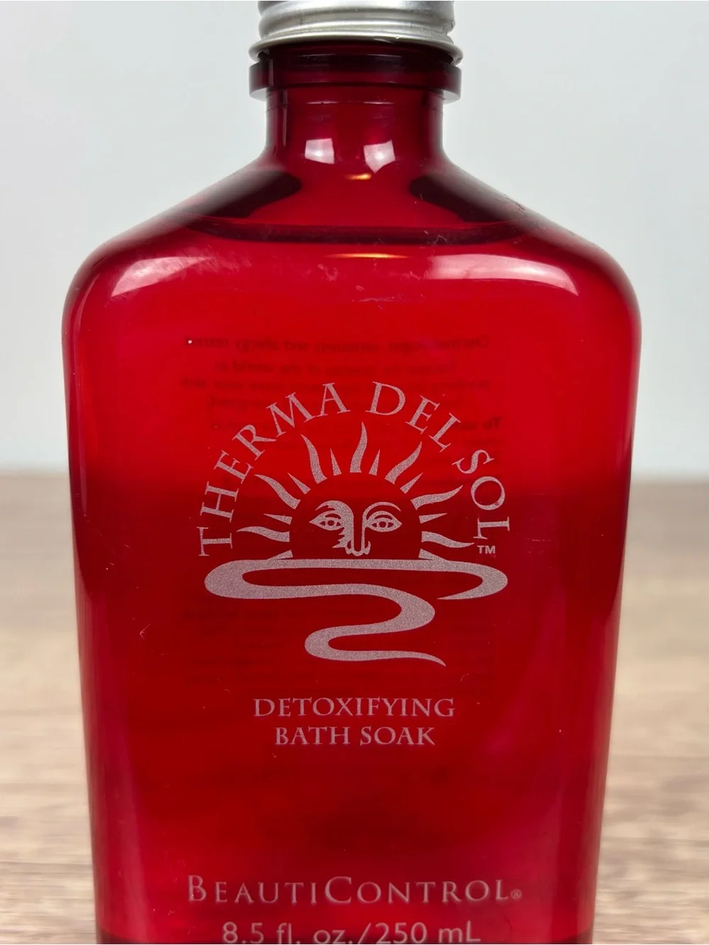 2004 BeautiControl Therma Del Sol Detoxfying Bath Soak 8.5oz Rare & Discontinued